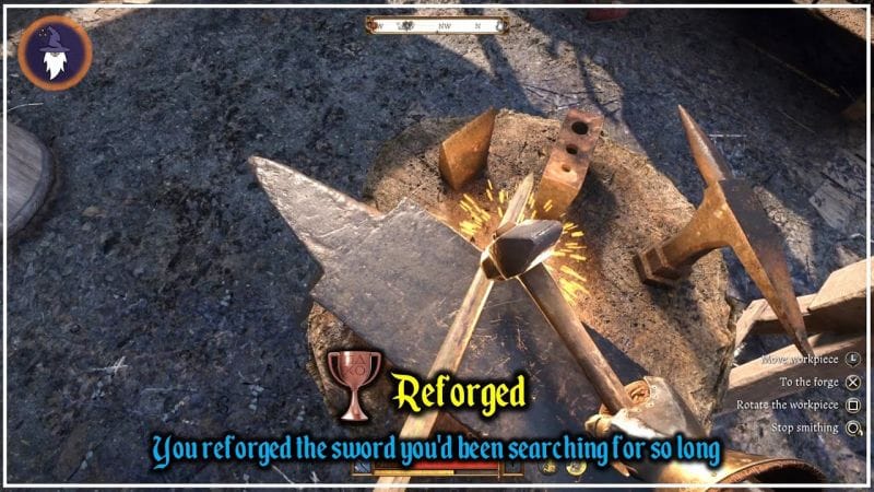 KINGDOM COME DELIVERANCE 2 | TROPHY - REFORGED [You reforged the sword you searched for so long]