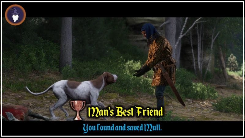 KINGDOM COME DELIVERANCE 2 | SIDE QUEST - MUTT & TROPHY - MAN'S BEST FRIEND [You found & saved Mutt]