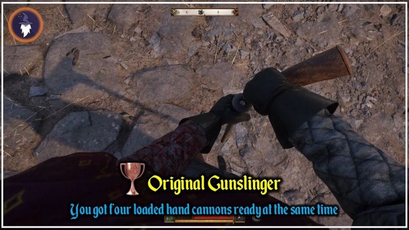 KINGDOM COME DELIVERANCE 2 | TROPHY - ORIGINAL GUNSLINGER [You got four loaded hand cannons ready]