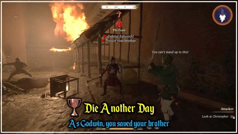 KINGDOM COME DELIVERANCE 2 | TROPHY - DIE ANOTHER DAY [As Godwin you saved your brother Christopher]