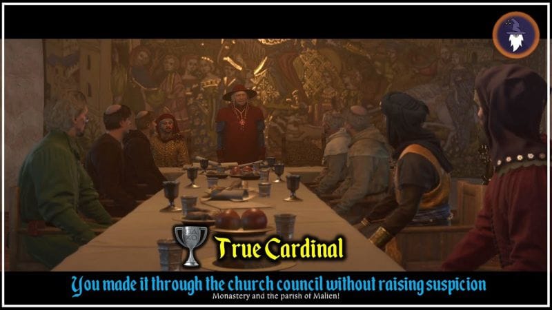 KINGDOM COME DELIVERANCE 2 | TROPHY - TRUE CARDINAL [You completed the church council unnoticed]
