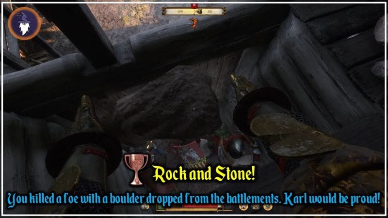 KINGDOM COME DELIVERANCE 2 | TROPHY - ROCK AND STONE! [You killed an enemy with a boulder]