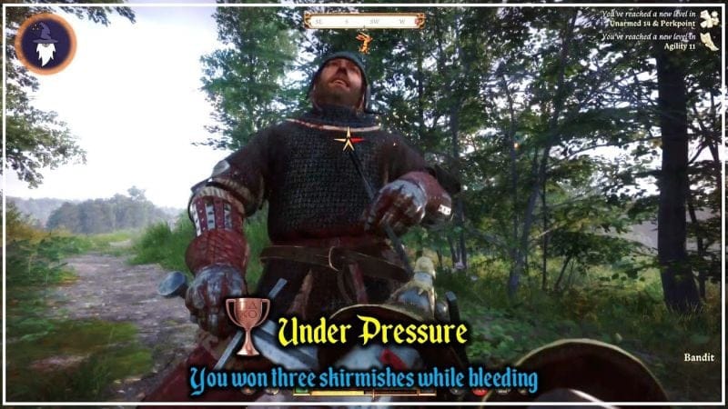 KINGDOM COME DELIVERANCE 2 | TROPHY - UNDER PRESSURE [You won three skirmishes while bleeding]