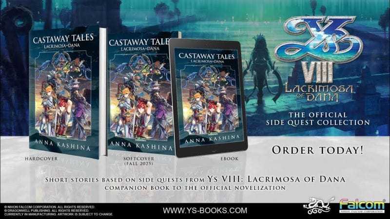 LACRIMOSA OF DANA: CASTAWAY TALES and CASTAWAY COOKBOOK official release trailer