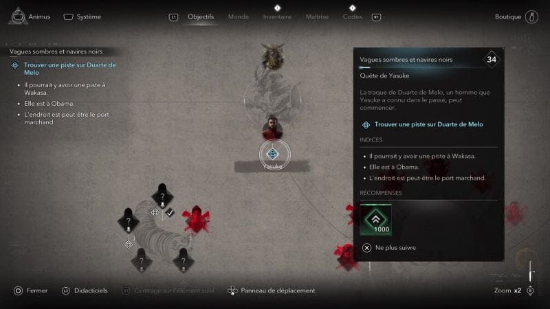 Vagues sombres et navires noirs | Soluce Assassin's Creed Shadows