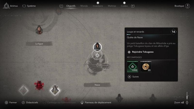 Loups et Renards | Soluce Assassin's Creed Shadows