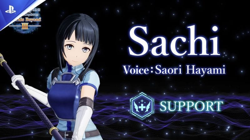 SWORD ART ONLINE Fractured Daydream - Trailer du personnage Sachi | PS5