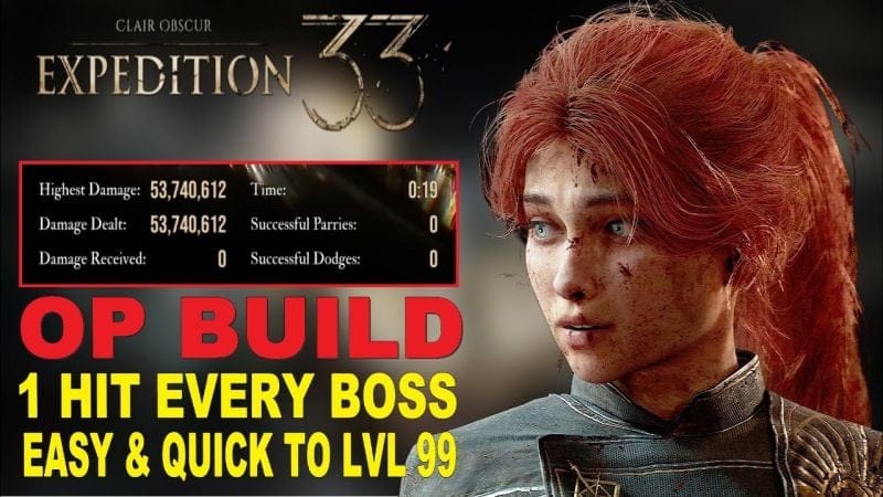Clair Obscur Expedition 33 OP Build - 1 Hit Everything - Peace At Last & Survivor Trophy Guide