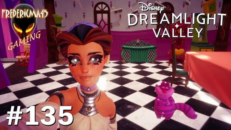 Disney Dreamlight Valley [FR] Chat de Cheshire - Quête n°3 : Chatastrophe #135