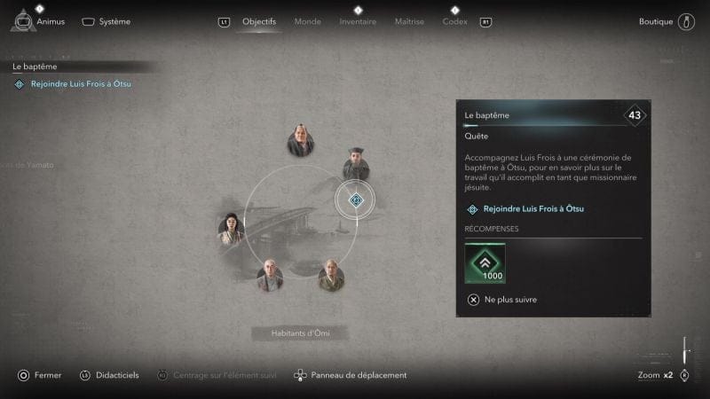 Le baptême | Soluce Assassin's Creed Shadows