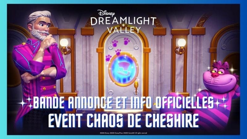 NOUVELLES INFOS ET BANDE ANNONCE OFFICIELLE DE L’EVENT LE CHAOS DE CHESHIRE 🩷💜🐈