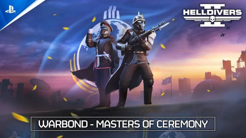 Helldivers II : Une nouvelle salve d'équipements et de skins débarque le 15 mai avec les obligations de guerre premium Maîtres de cérémonie