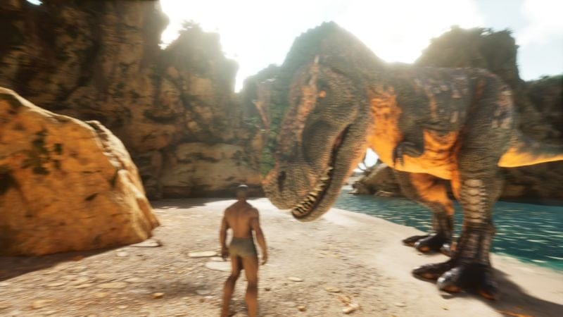 Ps5 - Ark Survival Ascended -  Trophées : Votre premier trajet & Cavalier Rex