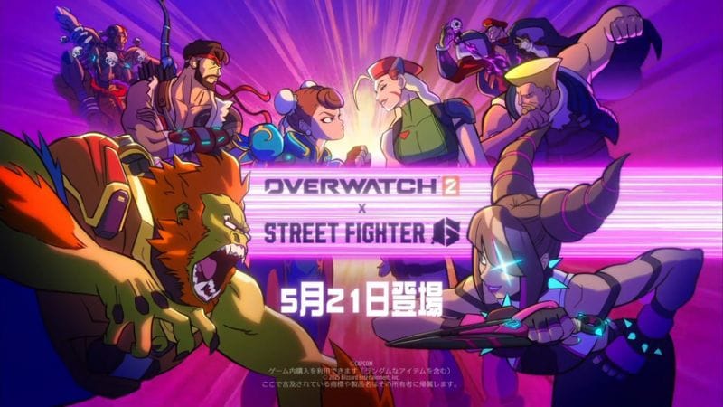 Overwatch 2 : la collaboration Street Fighter 6 officiellement dévoilée