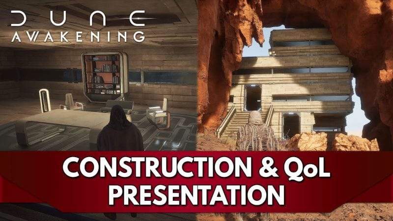 Dune Awakening FR : Construction & QoL - Présentation 🪐