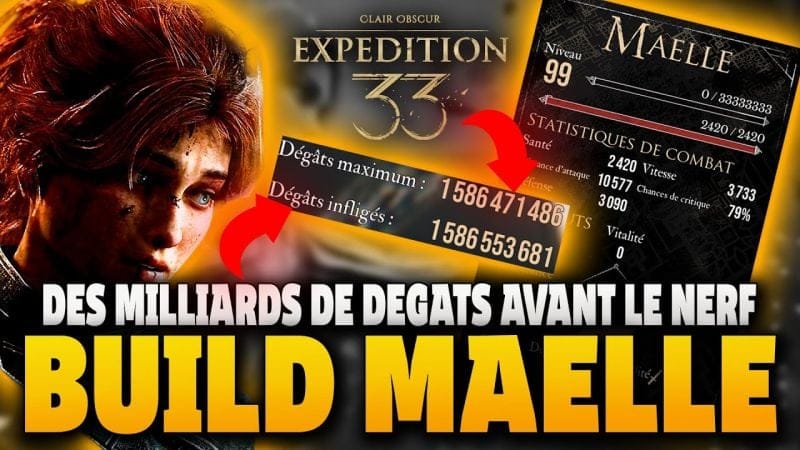 ASTUCE/GUIDE➡️💪Maelle Build ULTIME : Avant le Mega NERF☠️ - Clair Obscur Expédition 33!