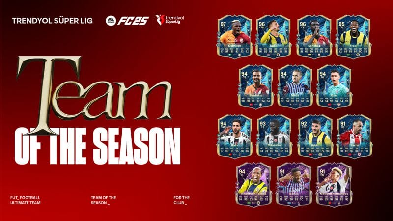 GEEKNPLAY - EA SPORTS FC 25 - Découvrez les Équipes de la Saison de la Bundesliga, Frauen Bundesliga et Turkish Super Lig
