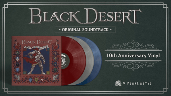 GEEKNPLAY - Black Desert - Un vinyle célèbre les dix ans du jeu
