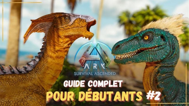 ARK ASCENDED - Les Premiers Tamings et Pièges ! - Tuto Débutants #2