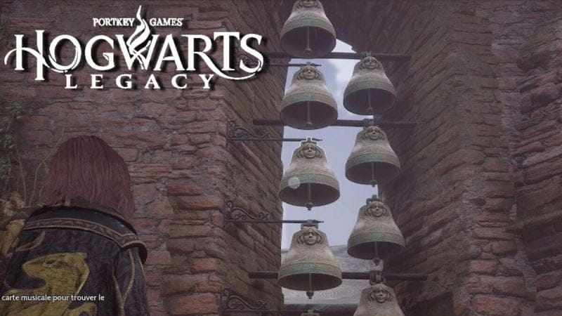 Plus rien ne cloche Hogwarts Legacy : Dans quel ordre tirer sur les cloches pour réussir la carte au trésor musicale d'Henrietta ?