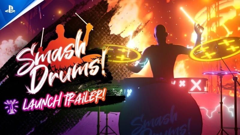 Smash Drums - Launch Trailer | PS VR2 Games