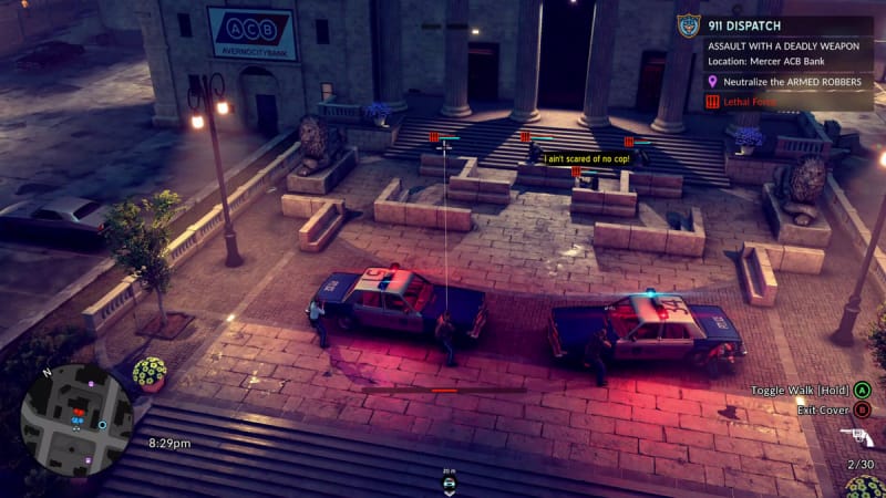 Ce n'est pas l'anti-GTA 6 que j'espérais. The Precinct a beaucoup de qualités, mais...