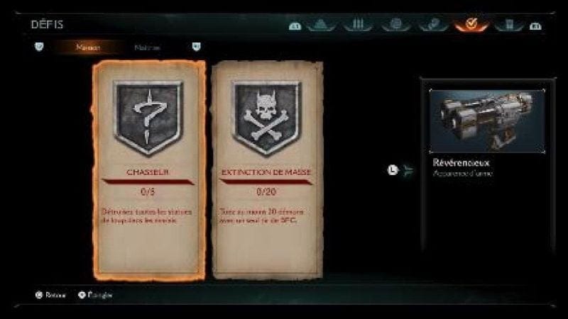 DOOM The Dark Ages : Chapitre 16 Les marais de Kar'thul Guide/Defis