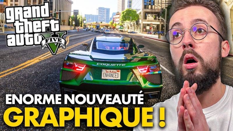 GTA 5 vient de subir une BELLE AMÉLIORATION GRAPHIQUE 😳 Le MOD NATURAL VISION sur PC s'améliore