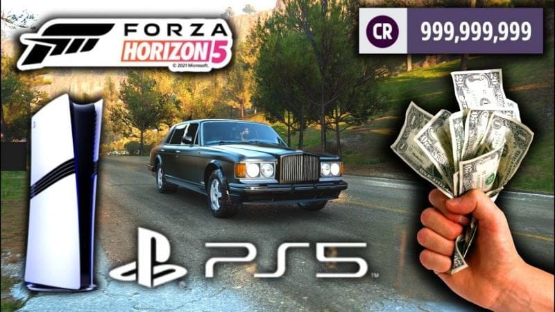 💰FORZA HORIZON 5 - PS5 -  DEVENIR RICHE - Comment Gagner De L'Argent 🔥 TUTO