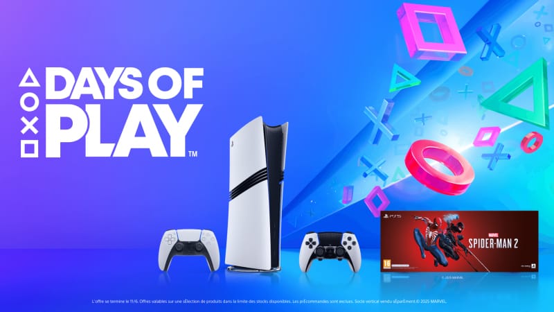 Célébrez les Days of Play 2025 à partir du 28 mai