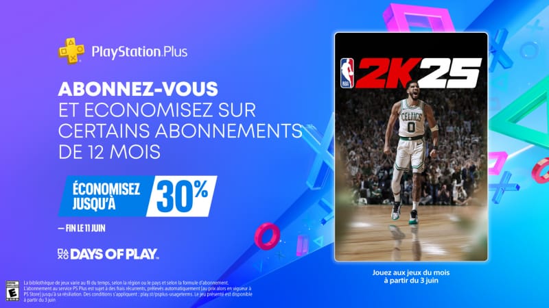 Les Days of Play sont de retour !