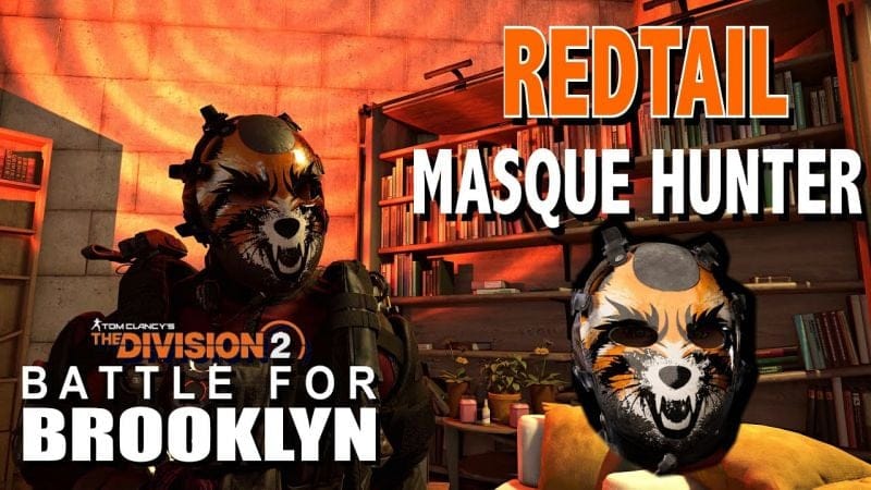 THE DIVISION 2 BATTLE FOR BROOKLYN HUNTER / MASQUE REDTAIL CHASSEUR