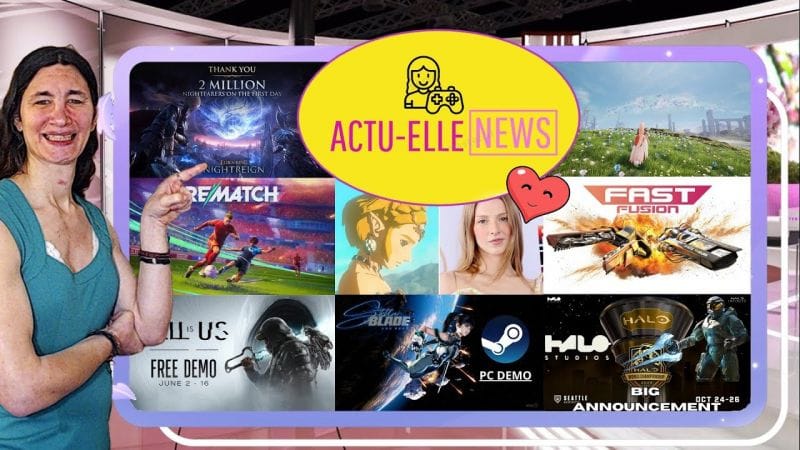 Actu Elle News du 31 mai(Zelda, Stellar Blade, Elden Ring, Rematch, Tales of et plus)