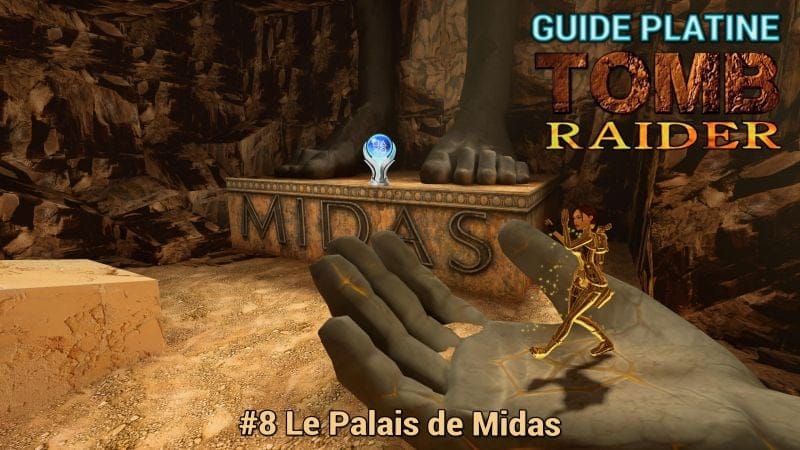 Guide Trophées Tomb Raider I : #08 Le Palais de Midas