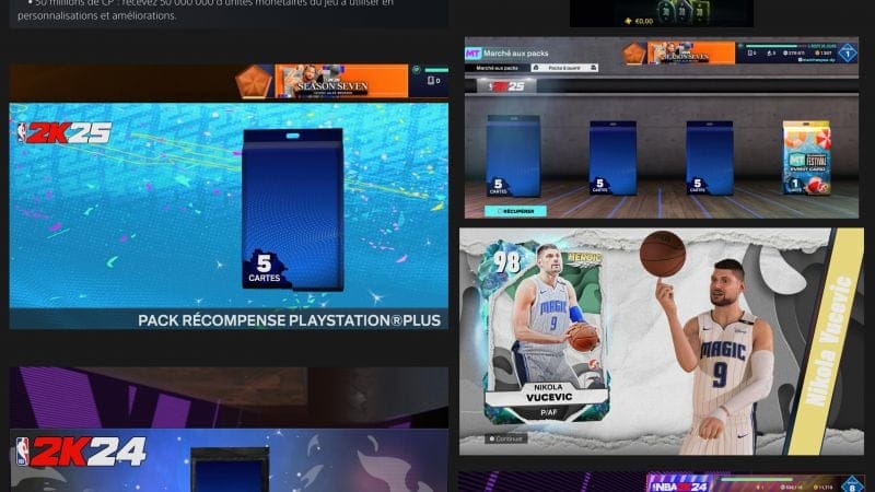 Premier du mois packs pour moi