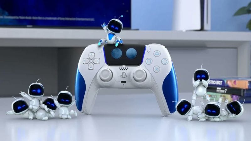 Cinq nouveaux niveaux gratuits sont disponibles pour Astro Bot, en plus d'une nouvelle manette mise à jour