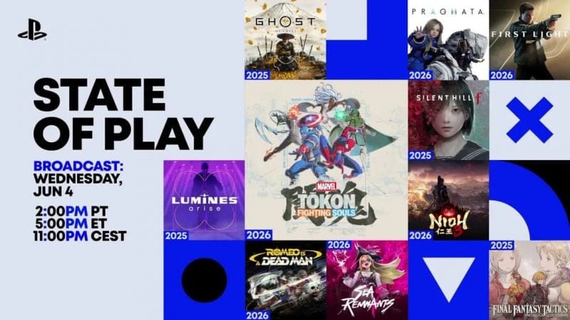 Découvrez les annonces du State of Play !
