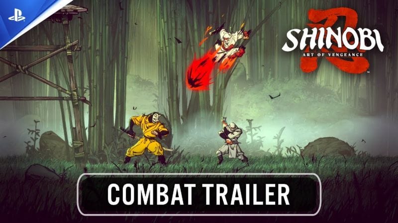 Shinobi: Art of Vengeance - Combat Gameplay Trailer | PS5 & PS4 Games