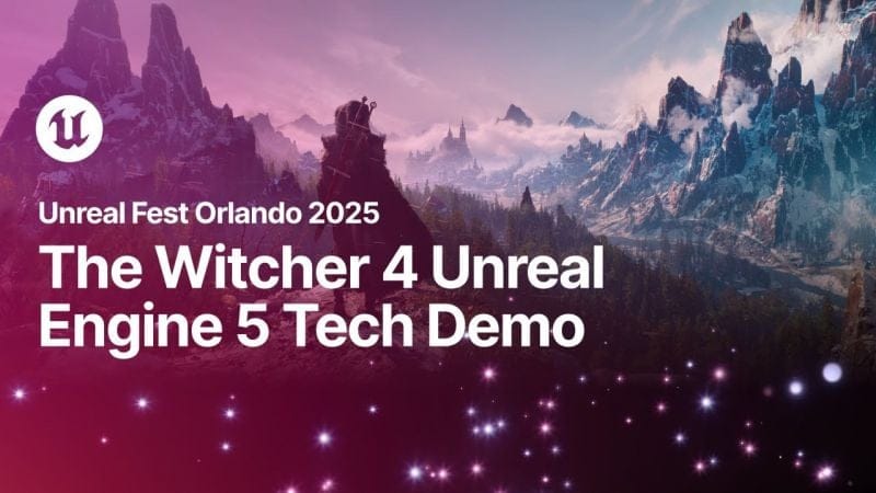 Avec The Witcher 4, l’Unreal Engine 5 pourrait corriger son plus gros défaut