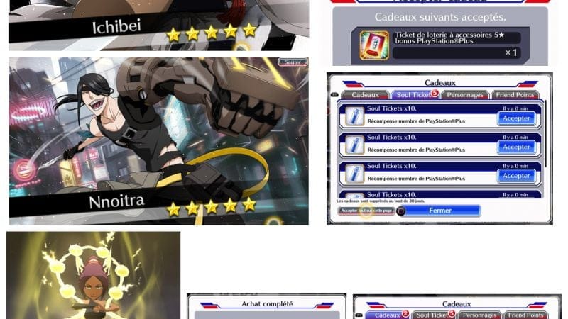 Pack PS+ Bleach Brave Soul livré !