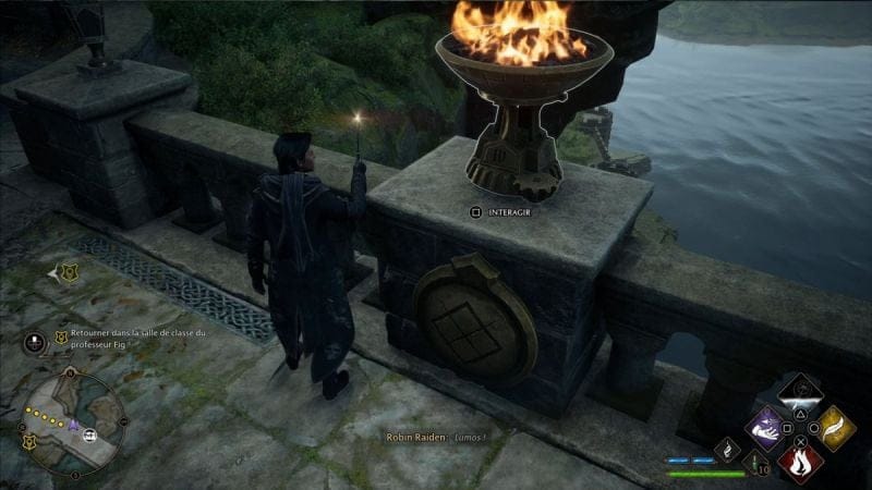 Énigme du pont Hogwarts Legacy : Comment allumer les braseros et dans quel ordre les tourner ?