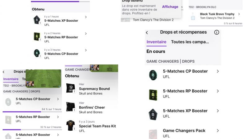 Et ça continue encore et encore Twitch Drop