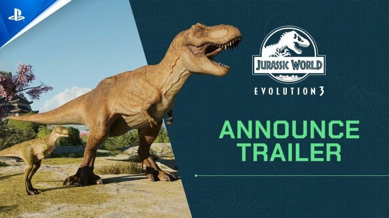 Jurassic World Evolution 3 - Announcement Trailer | PS5 Games
