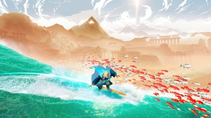 Preview : Sword of the Sea : le mix parfait entre Journey et Abzu ?