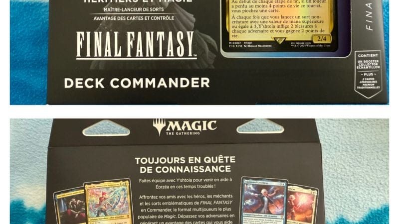 Le super deck magic : ffxiv