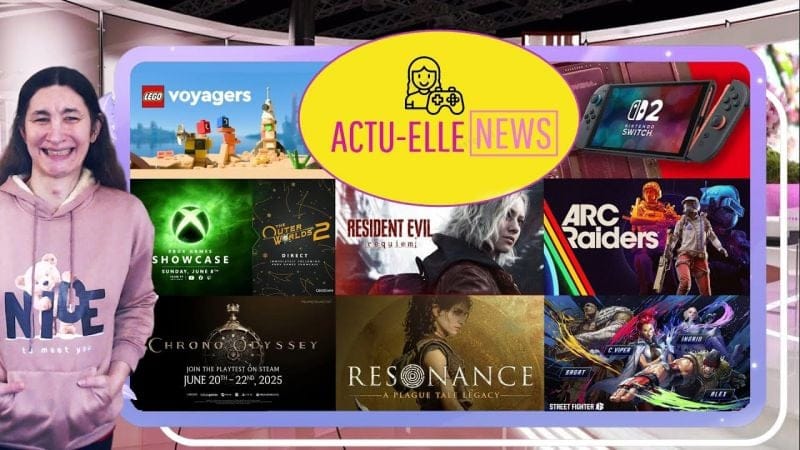 Actu Elle News du 8 juin(Resident Evil 9, A Plague Tale, LEGO, Chrono Odyssey et plus)