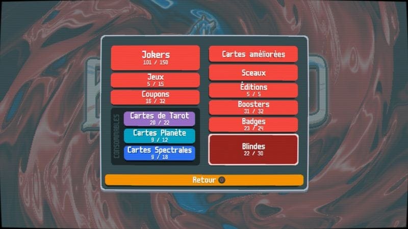 Comment améliorer ou equiper jokers et cartes ?