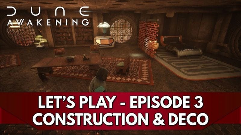 Dune Awakening Gameplay FR : Let's Play - Episode 3, Construction & Déco !