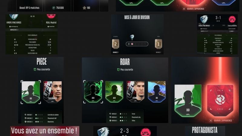 UFL MAJ Nouveautés
