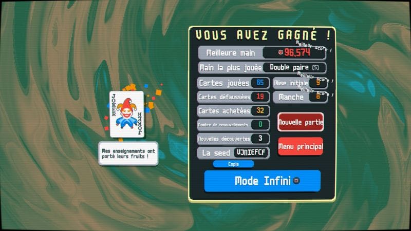Pas assez rapide petit scarabé lol Balatro speedrunner